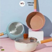 CHẢO CHỐNG DÍNH ĐÁY SÂU SOLARPI KIỂU NHẬT - Chảo Nhật Đáy Sâu Lòng 18cm