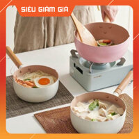 CHẢO CHỐNG DÍNH ĐÁY SÂU SOLARPI KIỂU NHẬT - Chảo Nhật Đáy Sâu Lòng 18cm