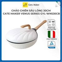 Chảo chống dính đáy từ có nắp size 30cm Cate-Maker VENUS SERIES GYL-WNS30CB