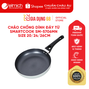 Chảo chống dính đáy từ Elmich Smartcook SM5706MN