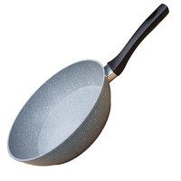 Chảo Chống Dính Đáy Từ Green Cook 2 Lớp Vân Đá Chống Bám Bẩn Dùng Trên Mọi Loại Bếp- Hàng Chính Hãng - Sâu Lòng 26CM