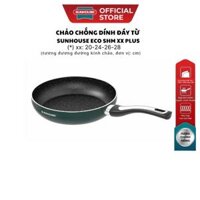 Chảo chống dính đáy từ Sunhouse ECO SHM26/28/30 plus