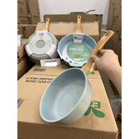 Chảo Chống Dính Đáy Từ Ecoramic 20cm 26 28 30cm Không Kén Bếp