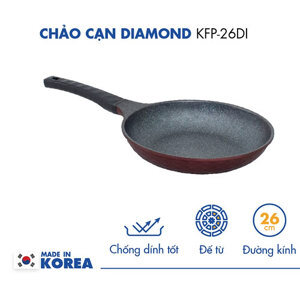 Chảo chống dính Diamond Korea King KFP-26DI, 26cm