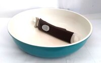 Chảo chống dính đun từ Neoflam 27cm cao 6.5cm kèm cán rời, Chảo đã qua sử dụng còn tốt