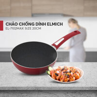 Chảo chống dính Elmich EL710X size 20, 24, 26, 28cm