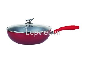 Chảo chống dính Elmich Lilac-EV431 - có vung kính