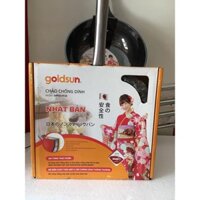 Chảo chống dính Goldsun cao cấp, đáy 3 lớp