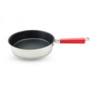 Chảo chống dính inox 304 Red Velvet 24cm Elmich EL3250 - Hàng chính hãng