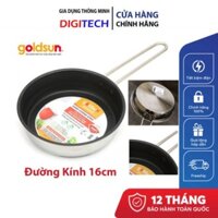 Chảo Chống Dính Inox Goldsun Cao Cấp  GPP09-F16 16cm - Hàng Chính Hãng - Điện Máy DigiTech