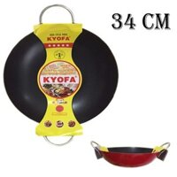 Chảo chống dính KYOFA 2 quai sâu lòng size 34 cm - Chảo chống dính 2 quai cao cấp Siêu đẹp