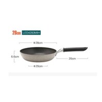 Chảo chống dính Lock&Lock Beet Marble 28CM LED4283MBIH