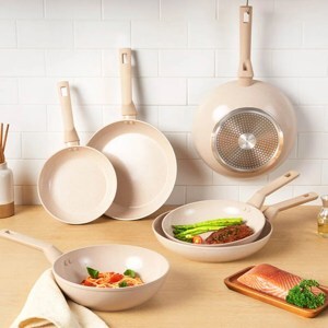 Chảo chống dính mặt đá kim cương IH Marble 28cm