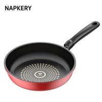 Chảo chống dính NAPKERY, có nắp Chảo chiên đa chức năng, Pha lê sắt Dễ dàng làm sạch Dụng cụ nấu bếp Bếp điện từ Gas