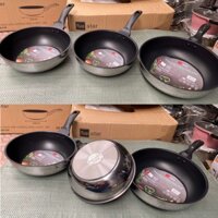 Chảo Chống Dính Sâu Lòng Inox 3 Đáy Fivestar FSCL28IN002 Đường Kính 28cm Dùng được trên tất cả các loại bếp