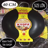 Chảo Chống Dính Sâu Lòng KYOFA công nghệ Hàn Quốc 2 Quai 40cm