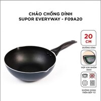 Chảo chống dính sâu lòng Supor Everyway F09A20-20cm-16cm - Hàng nhập khẩu