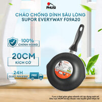 Chảo chống dính sâu lòng Supor Everyway F09A20-20cm-16cm - Hàng nhập khẩu