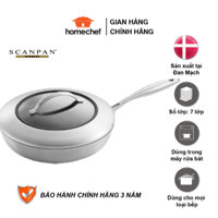 Chảo chống dính Scanpan CTX dùng bếp từ 26cm, đúc liền 7 lớp, bảo hành 3 năm, sản xuất Đan Mạch - 65102600