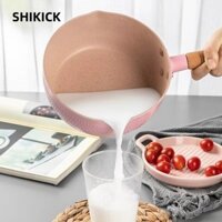 Chảo chống dính SHIKICK, Nồi sữa thức ăn cho bé màu xanh / trắng tan chảy, Tiện ích nhà bếp bền bỉ Gas Nước sốt đa năng Nồi cảm ứng Nồi Gas