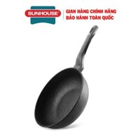 Chảo chống dính siêu bền đá sâu Sunhouse SBDS28/SBDS30