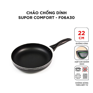 Chảo chống dính Supor Comfort F06A22 - 22cm