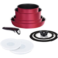 Chảo chống dính Tfal . Sét bộ 9 món nồi , chảo chống dính titandium.