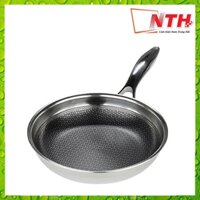 CHẢO CHỐNG DÍNH TỔ ONG CÁN KIM LOẠI - SÂU LÒNG 32CM