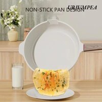 Chảo chống dính URJUMPEA, có nắp đậy Chảo chiên đá 20 / 24 / 28 / 30cm, Chảo trứng dễ dàng làm sạch bền bỉ Nồi cảm ứng Bếp Gas