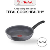 Chảo chống dính vân đá bếp từ 24 cm Tefal Cook Healthy
