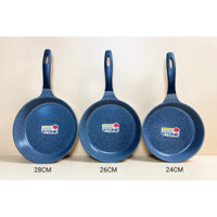 Chảo đá 7 lớp Lock&Lock stone - Đáy từ đủ size 24-26-28cm chống dính