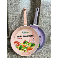 Chảo Đá Chống Dính 26cm GREEN COOK Đáy Từ Siêu To Với Kích Thước 26cm Dùng Cho Tất Cả Các Loại Bếp