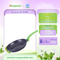 Chảo Đá Đáy Từ Kangaroo KG912M - 28cm