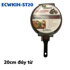 Chảo đá Ecoramic sâu lòng 20cm (bếp từ) ECWKIH-ST20