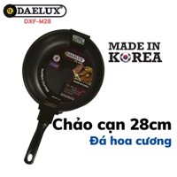 Chảo đá hoa cương chống dính 28cm sản xuất tại Hàn Quốc Daelux DXF-M28 tỏa nhiệt đều