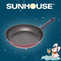 Chảo Đá Hoa Cương Đáy Từ Chống Dính Sunhouse SFP26B 26cm