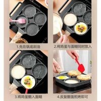 Chảo đá MAIFAN 4 NGĂN chống dính đa năng