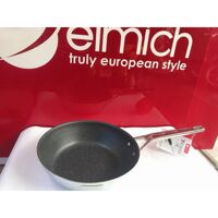 Chảo đá sâu lòng chống dính inox Elmich trimax cz đáy liền nguyên khối đáy từ 3835 20cm3836 24cm3837 26cm3838 28cm - 3835xSize20