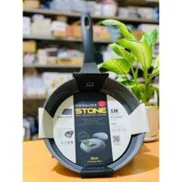 Chảo Đá Stone 7 Lớp Cao Cấp 24,26,28,30cm LCA6243D, LCA6263D, LCA6283D, LCA6303D cam kết hàng chính hãng - 26cm rán - Vân đá