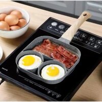 Chảo đá vuông 3 ngăn chống dính, siêu rẻ, dễ dàng nấu ăn mà không tốn dầu mỡ, rất tốt cho sức khỏe