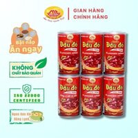 Cháo Đậu Đỏ Minh Trung lốc 6 lon - CHAODAUDO 6