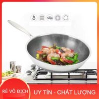 Chảo đáy từ sâu lòng vân tổ ong size 32 cm chống dính thế hệ mới tay cầm chắc chắn