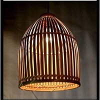 Chao đen mây tre đan hình khum nơm chao đèn thả trần trang trí (Cung cấp sỉ số lượng lớn các loại cây giống)