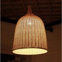Chao đèn mây tre quả chuông