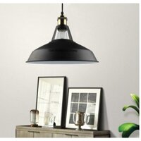 Chao đèn thả 3 lỗ đui đồng TA127 đường kính 300mm (Đen) - chưa bao gồm bóng