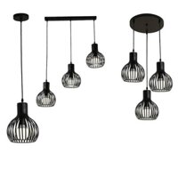 Chao đèn thả trần hình lồng chim thương hiệu Hoàng Thành DT 6870 trang trí phòng khách, phòng ngủ, nhà hàng