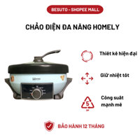 Chảo điện đa năng Homely HL-870 dung tích 7L nồi lẩu điện, chiên xào nấu tiện dụng cho gia đình