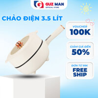 Chảo Điện Mini Đa Năng Chống Dính METIS Dung Tích 3.5L Có Tay Cầm Dài Điều Chỉnh Nhiệt Độ Nấu