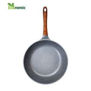 Chảo đúc sâu lòng Ecoramic - 22cm, dùng được tất cả các bếp, kể cả bếp từ