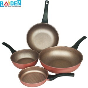 Chảo đúc vân đá chống dính 18cm Green Cook GCP05-18